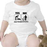 おむつの変更の指示 tシャツ