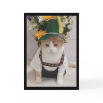おもしろいな猫のドイツ人の誕生日
