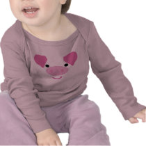 かわいく豚のようなTシャツ