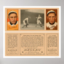こうもりのPhilliesの野球1912年のヤンキー