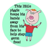 この小さいpiggie 1 シール・ステッカー