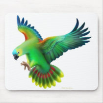 アマゾン青い向かわれたオウムMousepad