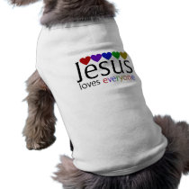 イエス・キリストは皆を愛します 犬服