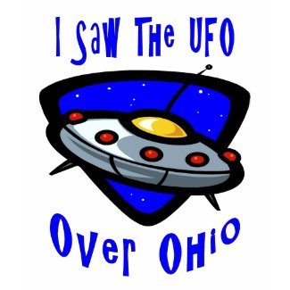 オハイオ州上のUFO shirt