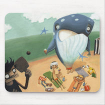 クジラ マウスパッド