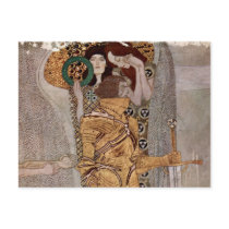グスタフKlimtの~のBeethovenfriesの郵便はがき
