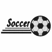 サッカーによって刺繍されるワイシャツ