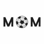 サッカーのお母さんによって刺繍されるワイシャツ