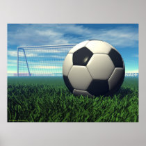 サッカーボール(フットボール) ポスター