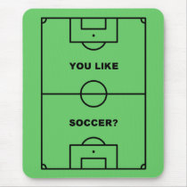 サッカー裁判所Mousepad マウスパッド