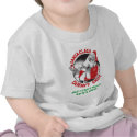 サンタは存在しかし私は読むことができません従って良いです tシャツ