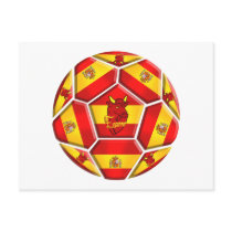 スペインのサッカーボールのLa Furia Rojaトロ2012旗