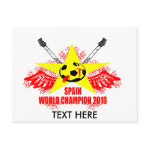 スペインの世界のチャンピオン2010年
