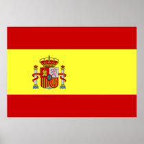 スペインの旗 ポスター