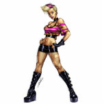 セクシーなピンクの髪のパンクロックはAlリオによってPinupを追い出します フォトスカルプチャー