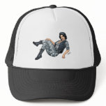 セクシーな軍隊のAlリオによるCamo #4の軍のPinupの女の子 キャップ