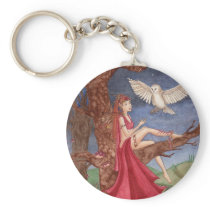 ドリュアスおよび夜型の人Keychain キーチェーン