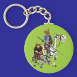 ドンQUIJOTE、SANCHO、… - Llaveroセルバンデス キーホルダー