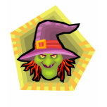 ハロウィンの悪賢い魔法使いのTシャツ