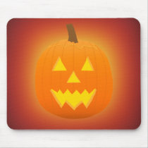 ハロウィン: ジャックOランタン: カボチャ: Mousepad マウスパッド