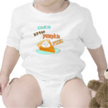 パンプキンパイの赤ん坊のボディスーツ/Tシャツ tシャツ