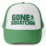 ビッグフットを見つける緑のボボによって行くSQUATCHINの帽子