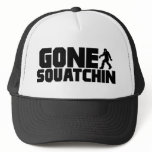 ビッグフットを見つける黒いボボによって行くSQUATCHINの帽子