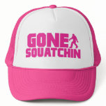 ピンクによって行くSQUATCHINのトラック運転手の帽子の*BEST VERSION*