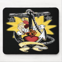 ピンナップのいかりMousepad