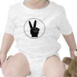 ピースサイン tシャツ