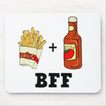 フライドポテト及びケチャップBFF