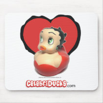 ベティー・ブープのゴム製アヒルMousepad マウスパッド
