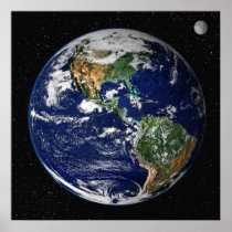 ポスターかプリント:   宇宙- NASAからの地球