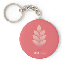 マツ円錐形KEYCHAINのパステルのいちご