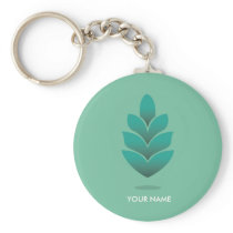 マツ円錐形KEYCHAINのパステルのトルコ石
