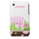 ライオンのピンクのiPhone 3G/3GSの穹窖を騙します Case-mate Iphone 3 ケース