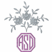 ライラックによってはモノグラムの頭文字のポロシャツが開花します