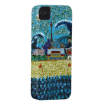 ルナBondiのスパンコールの芸術のiPhone 4やっとそこに