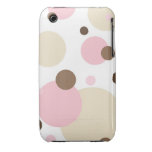 レトロの点のiPhone 3G/3GSの穹窖の箱のピンクn Bro Iphone 3 Case-mate ケース