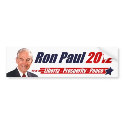 ロン・ポール2012のバンパーステッカー 作者：RonPaulStore