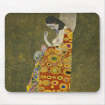 ヴィンテージの芸術の~のグスタフKlimtの~の希望II 1907-1908年