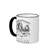 不思議の国のお茶会のマグ マグカップ