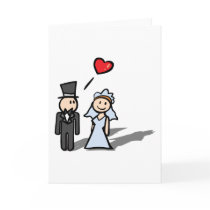 "婚礼の日"のカップルの設計