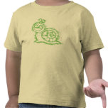 子供のためのSqiggleのかたつむりのTシャツ
