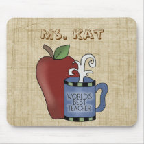 学校のテーマの最も最高のな先生のAppleのおもしろいMousepad