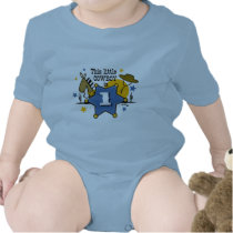 小さいカウボーイの第1誕生日のTシャツ