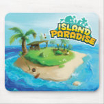 島の楽園Mousepad マウスパッド