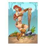 巨大なポスター-セクシーな赤毛のキャットウーマンのPinup - Alリオ ポスター