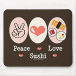 平和愛寿司Mousepad
