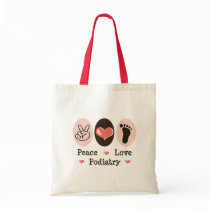 平和愛PodiatryのPodiatristのトートバック